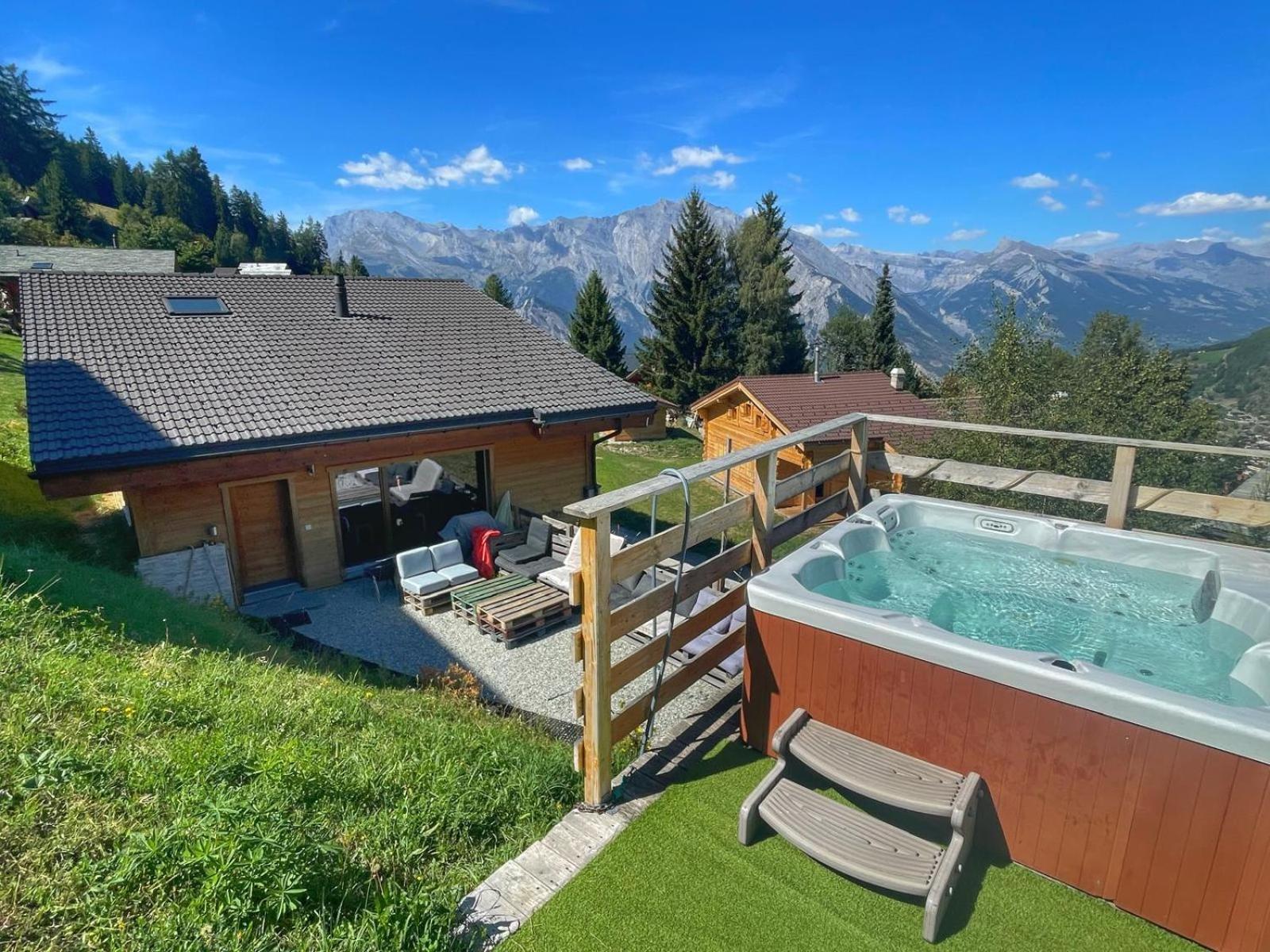 La Tzoum'Hostel La Tzoumaz Eksteriør bilde