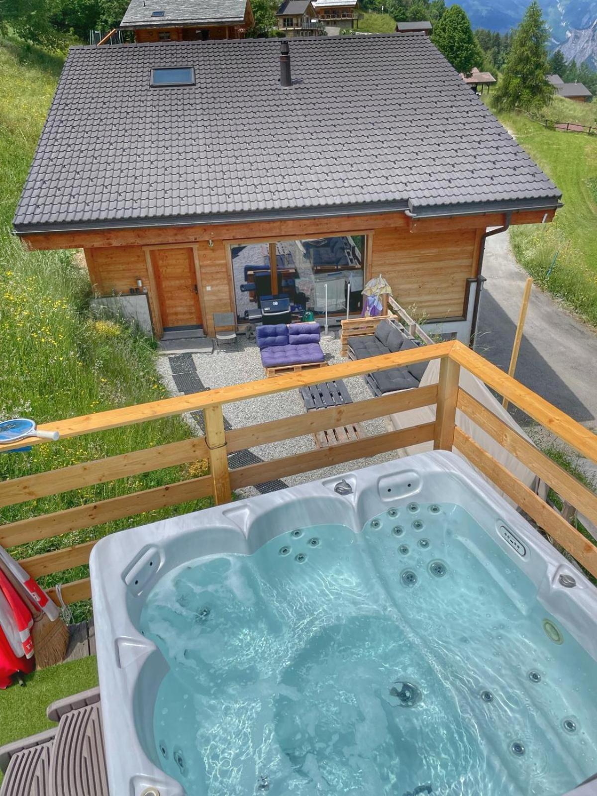 La Tzoum'Hostel La Tzoumaz Eksteriør bilde